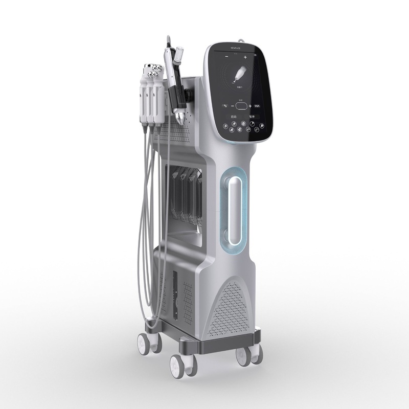 Best Selling 9 In 1 Super CO2 Bubble 6 Facial Skin Care Portable Facial Care Machine Facial Lifting Skin Rejuvenation