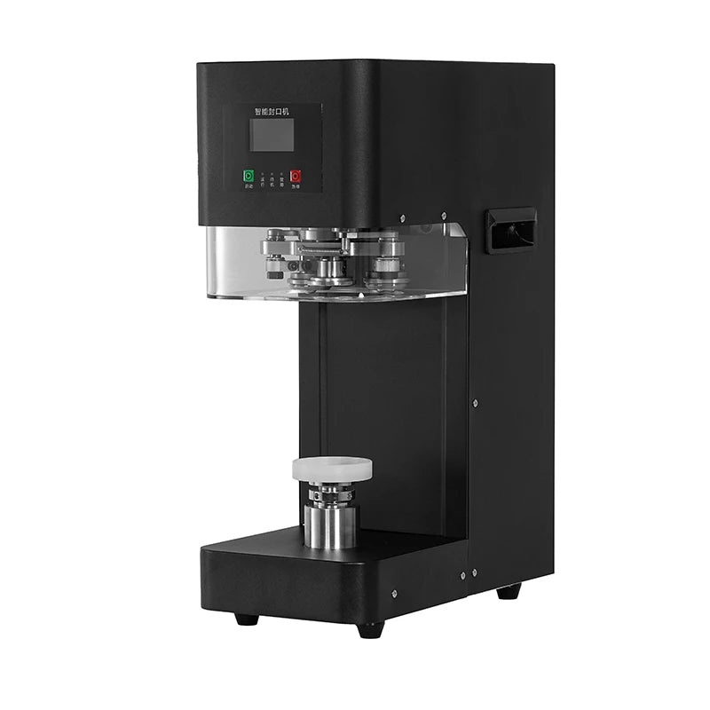 Fully Automatic Height Adjustable Aluminum Soda Can and Beverage Can Sealing Machine for High Efficiency Production