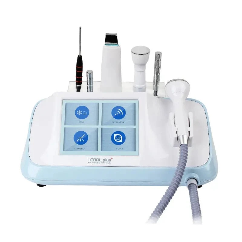 i-COOL plus+ Multifunctional Mesotherapy Instrument Face Lifting Anti Aging RF Microdermabrasion Electroporation Wrinkle Removal Machine