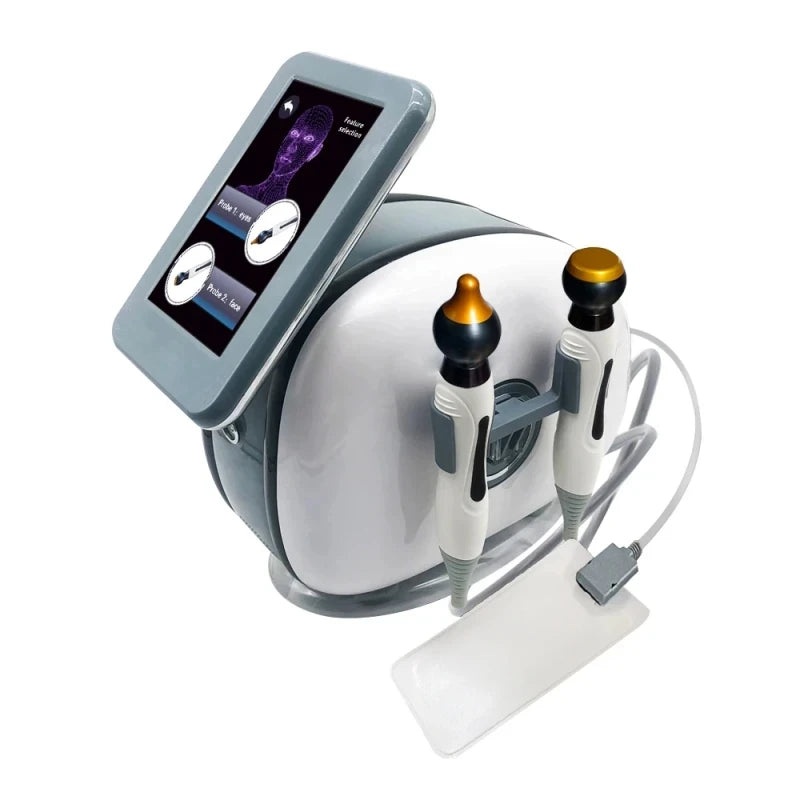 New RF Facial Beauty Machine CRT Hot Sculpture 2 IN 1 Face Lifting Eye Wrinkle Removal Skin Body Care Tightening Instrument Skin Rejuvenation