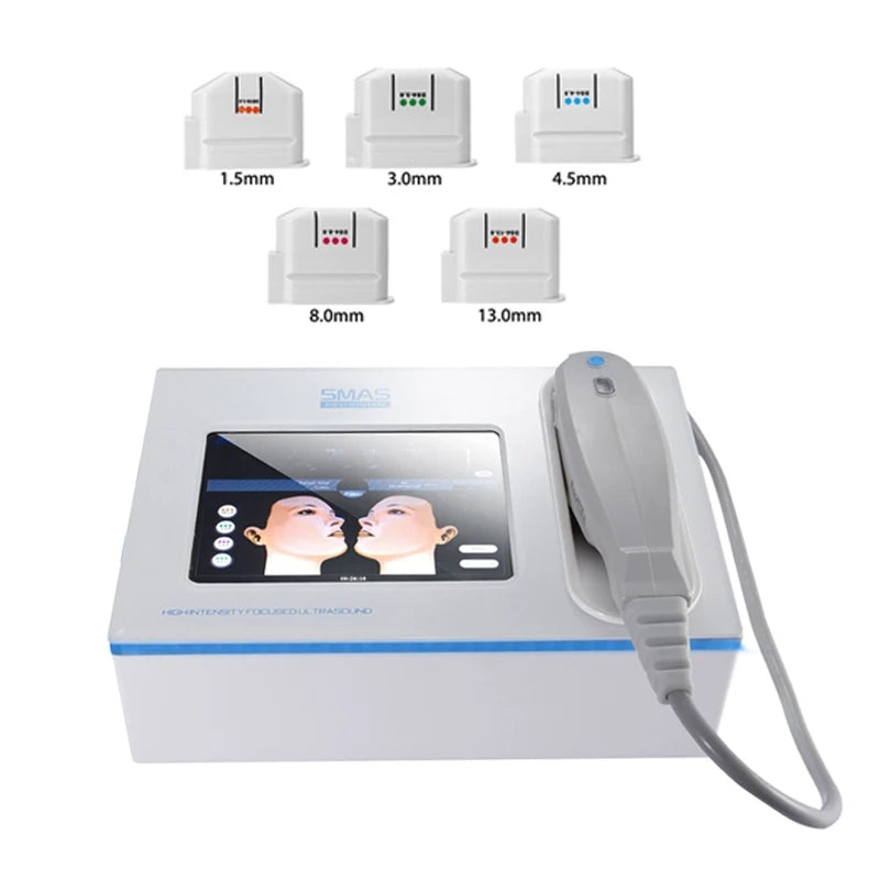 Newest SMAS HIFU System Skin Care Equipment Mini HIFU Face Lifting Machine Facial Wrinkle Removal Skin Tightening Anti-aging Body Sliming