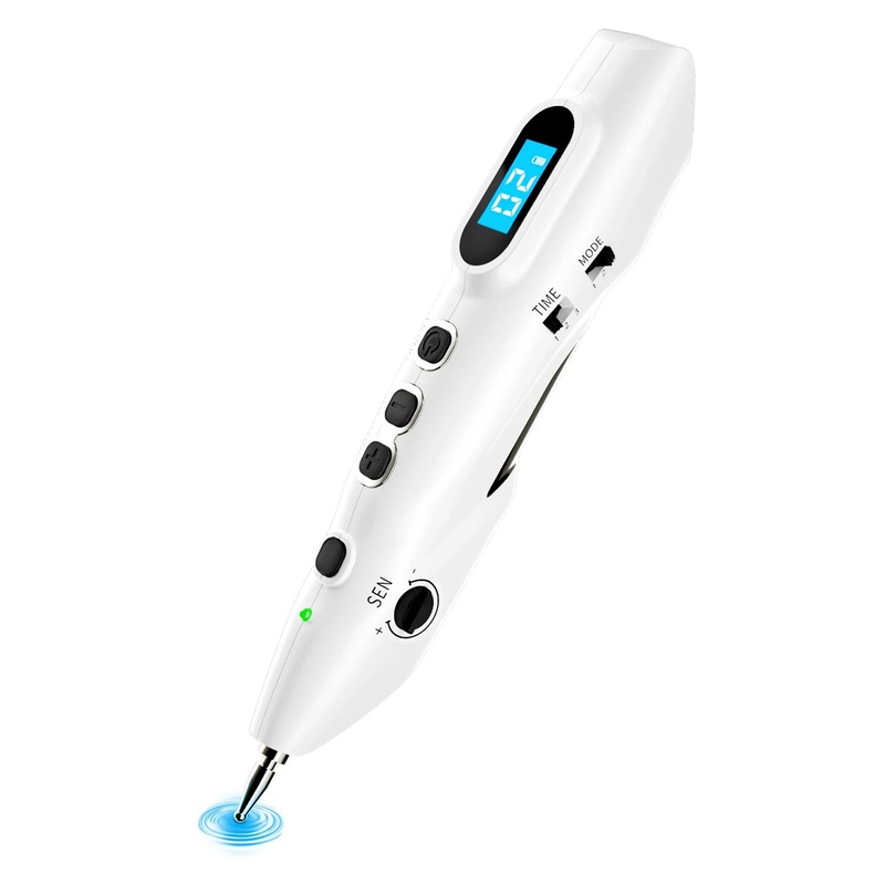508C Electronic Meridian Detection Acupuncture Pen 9 Intensities Massage Pen Health Care Therapy Physiotherapy Body Massager