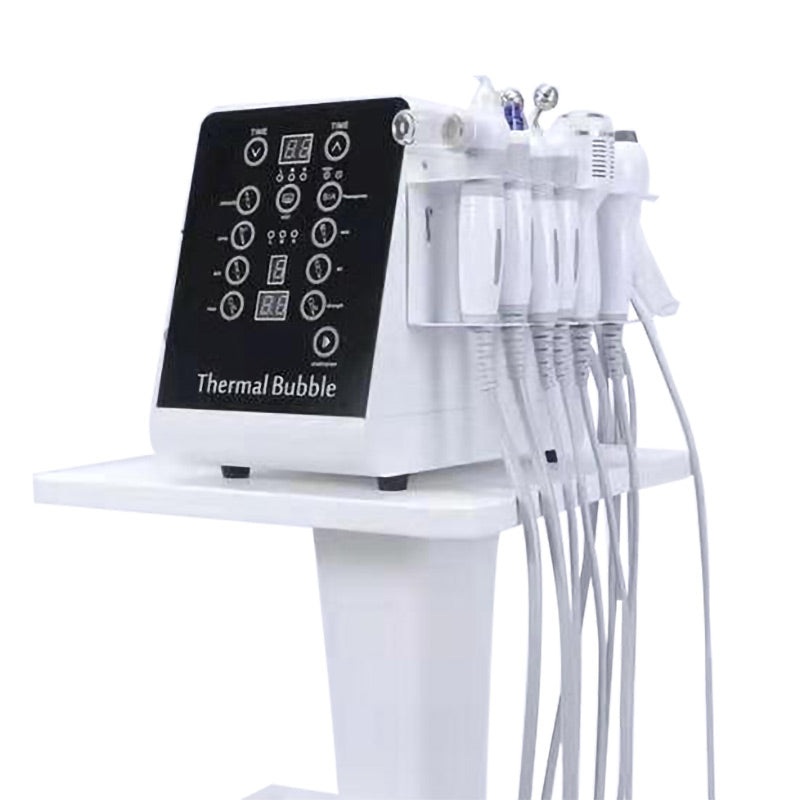 6 in 1 Hydro Dermabrasion Machine Mesotherapy Oxygen Jet Peeling Face Cleansing Skin Care Device