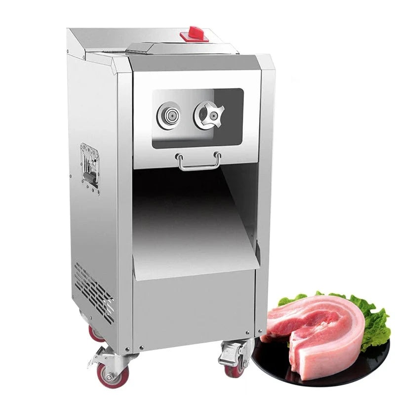 Automatic Electric Sliced Meat Cutter Multifonctional Meat Slicer Electric Rapid Cutting Diced Sliced Meat Cutting Machine