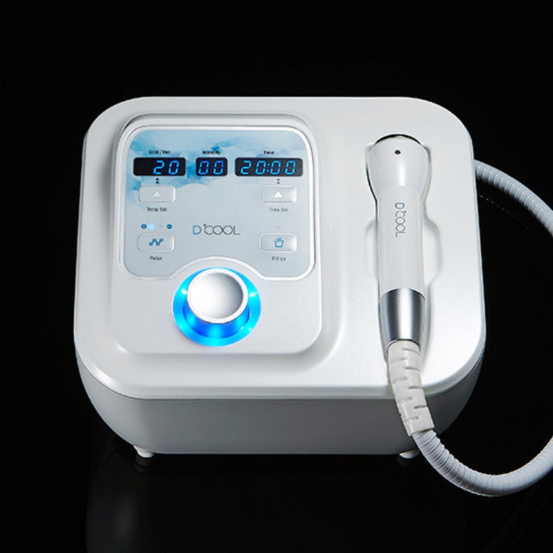 DCOOL Portable Cool + Hot + EMS For Skin Tightening Anti Puffiness Facial Heating Cooling And Facial Electroporation Machine