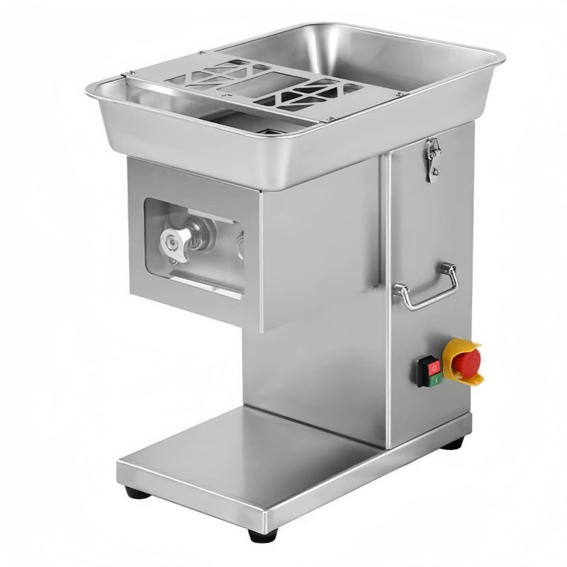 Desktop Meat Slicer For Fresh Meat Slicing Shredding Dicing Detachable Blade Electric Meat Cutting Machine