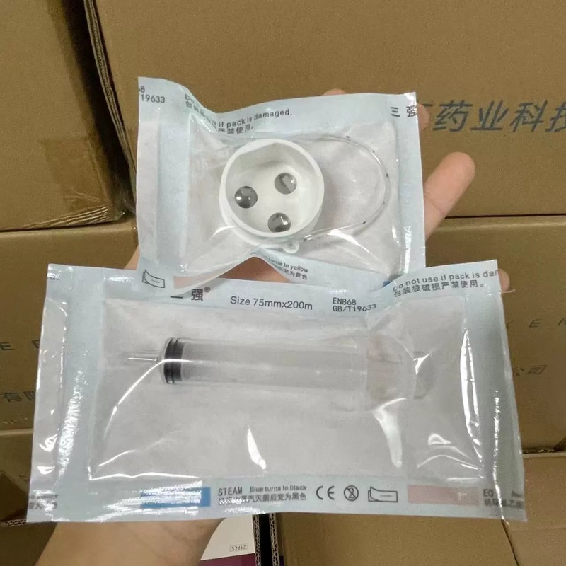 Disposable penetration tip with tube and syringe for DEP Water Mesotherapy Injector Skin Hydration Machine