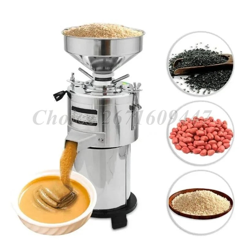 Good Quality Sweet Tahini Paste Sesame Making Machine Machine Peanut Colloid Mill Maker