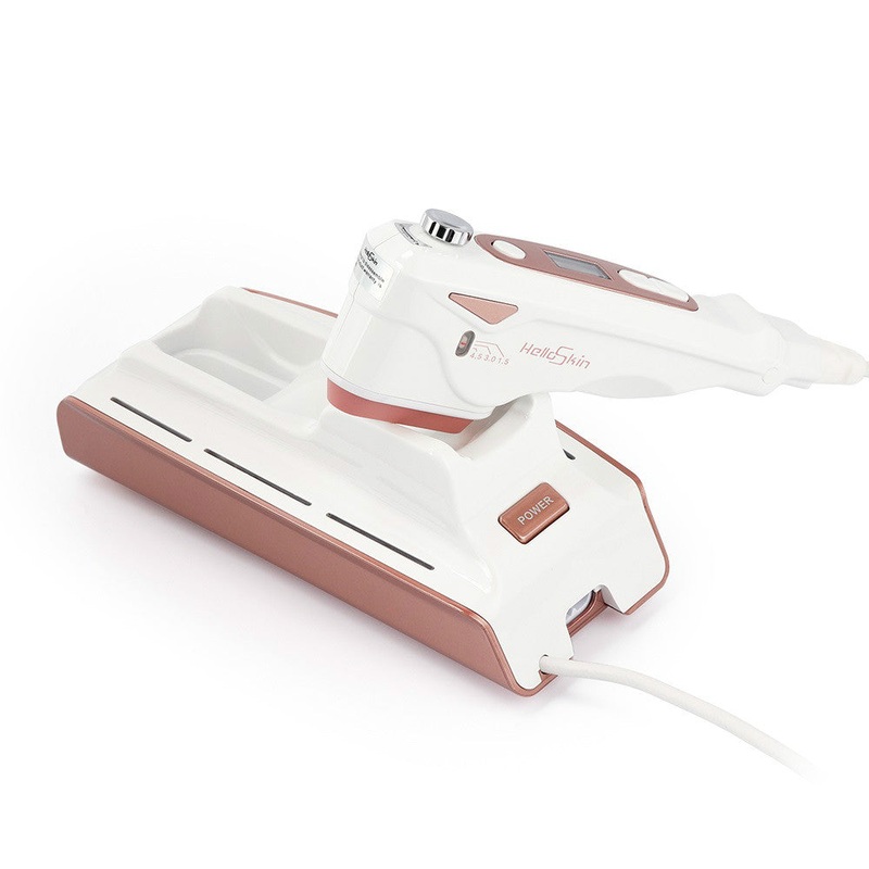 Helloskin Hifu Focused Ultrasonic RF Facial Lifting Machine Anti Aging Tightening Remove Face Eye Neck Wrinkle Double Chin V Face Slimming