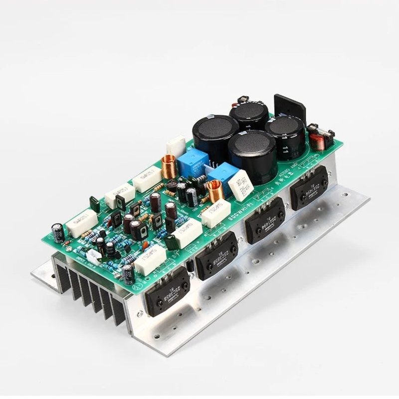 HIFI High Power Audio Amplifier Board 450W+450W Stereo Stage AMP Mono 800W 8pcs Sanken Chip
