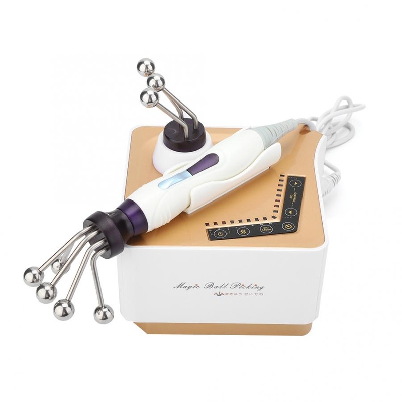 Japan Magic Ball Fascia Massage Machine Micro-Current Face Lifting Tightening Anti-Wrinkle Beauty Instrument Face Skin Care Tools