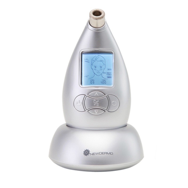 NEWDERMO Microderm Diamond Microdermabrasion Machine and Suction Tool – Clinical Micro Dermabrasion Kit for Tone Firm Skin, Advanced Home Facial System & Exfoliator For Bright Clear Skin
