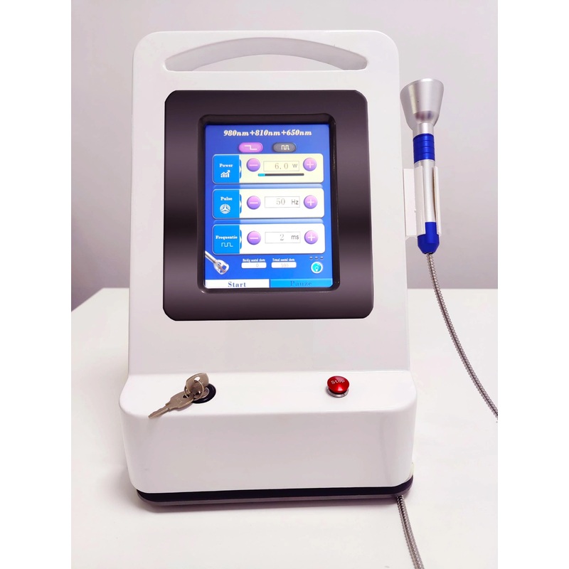 Physic 980nm 810nm 650nm Therapy equipment for muscle Relax laser healing physiotherapy Machine Cold Laser Therapy Pain Relief