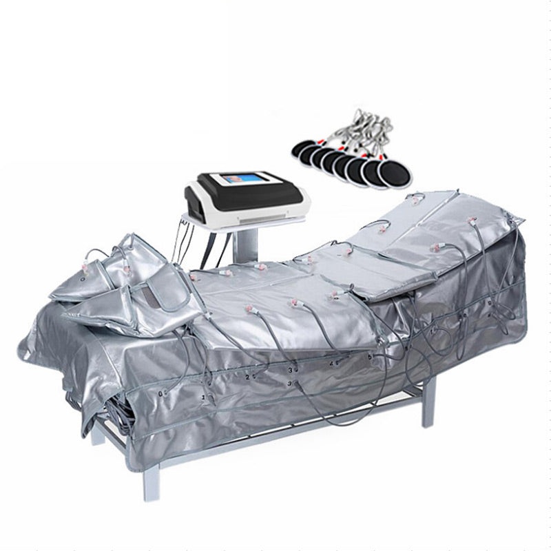 Pressotherapy Machine 3 IN 1 Lymphatic Drainage EMS deep heath Air Pressure Body Slimming Machine