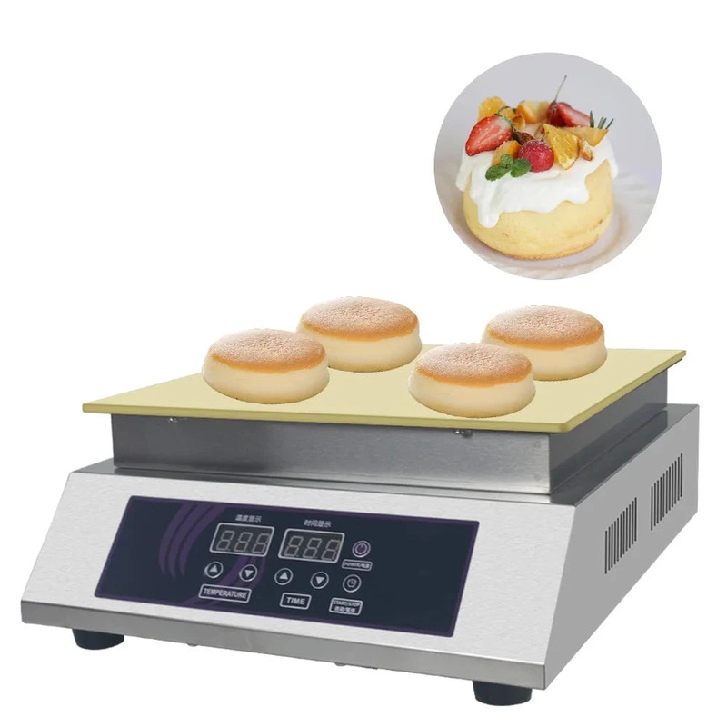 Single Head Souffle Pancake Maker Machine 1300W Fluffy Japanese Souffle Maker Gaufriers Pancake Machine