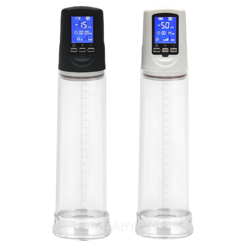 The Best Rechargeable Big screen Electric Beginner Men Dick Vacuum Erection Assisting Device Male Cock Pump Enlarger Enlargement