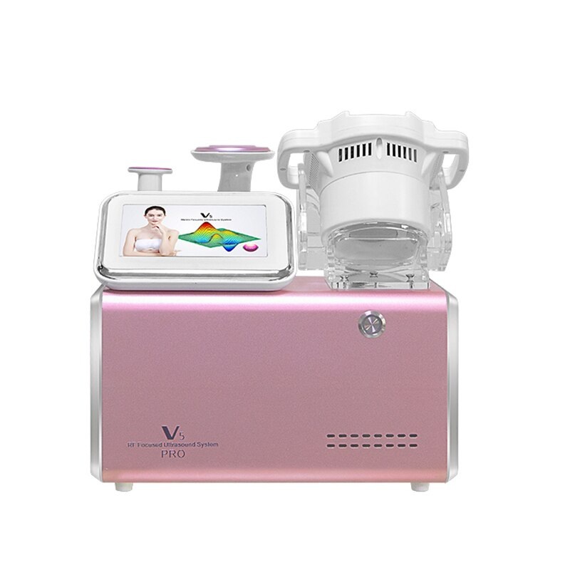 V5 PROFocused Ultrasound System Vacuum Cavitation Slimming Weight Loss System EMS(Microcurrent)+RF+Cavitation