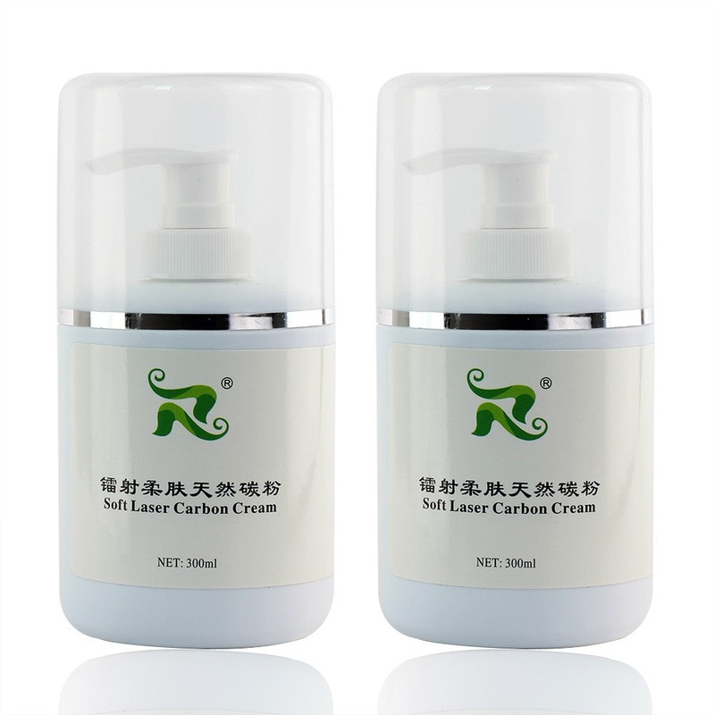 Carbon Cream Gel For ND Yag Laser Black Doll Skin Rejuvenation Machine 300ML 2pcs/lot