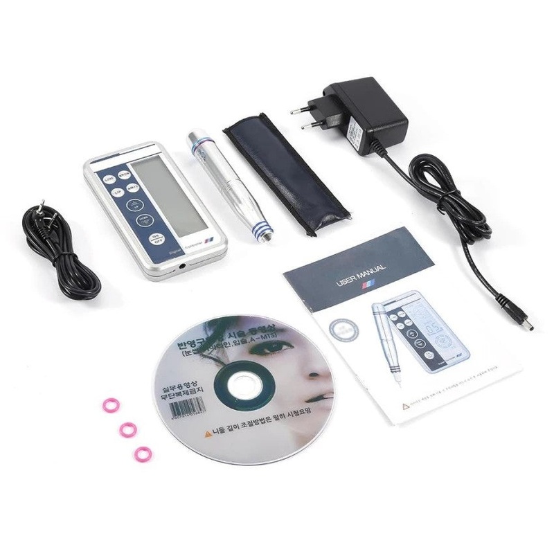 Electric Tattoo Pen Machine Kit Permanent Make Up Eyebrow Lip Eyeline Makeup
