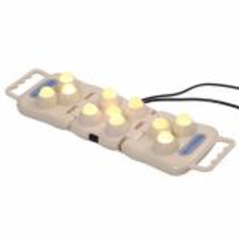 Massager jade physiotherapy apparatus with jade physiotherapy hot hair and warm knee protection of waist joints palace