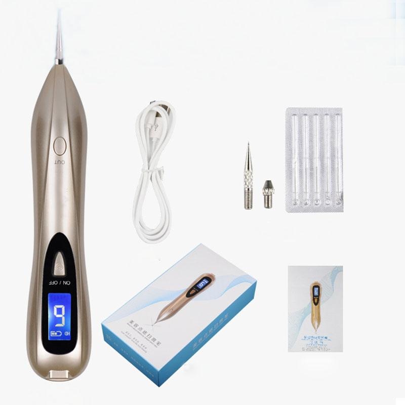Newest Laser Plasma Pen Mole Removal Dark Spot Remover LCD Skin Care Point Pen Skin Wart Tag Tattoo Removal Tool Beauty Care