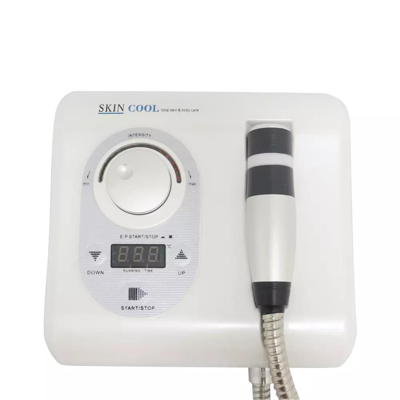 Portable 2 in 1 Cryo No Needle Electroporation Mesotherapy Skin Cool Facial Anti Aging Skin Care Machine