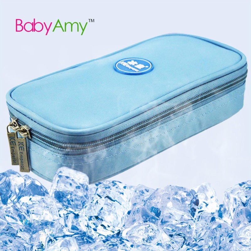 Portable Insulin Cooler Bag Diabetic Insulin Travel Cooler Case Cooling Box