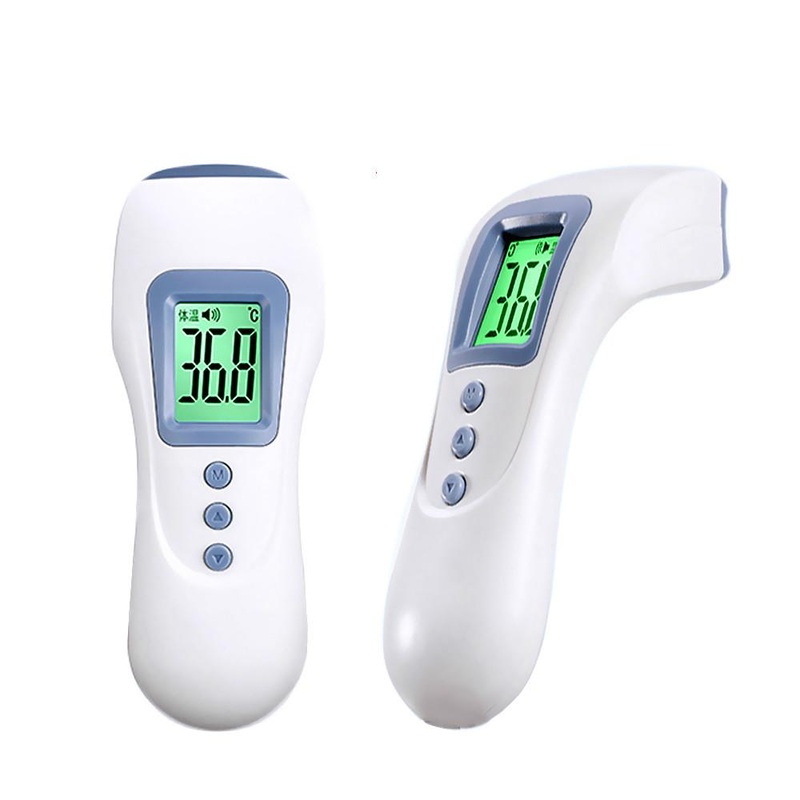 Rechargeable LCD Digital Baby Infrared Thermometer Forehead Non-contact Surface Human Temperature Measurement Gun Pyrometer