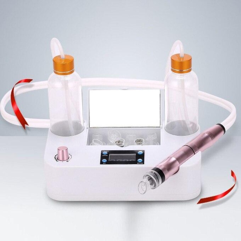 Skin Beauty Cleansing Facial Bubble Machine Vacuum suction Facial Cleansing Device for Clean pores remove blackheads 8 tips