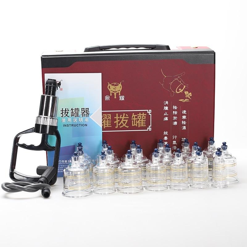 Suction Cups jar Acupunture Vacuum Cupping Set Massager jars plastic vacuum suction therapy cupping set cans for massage Chinese Slimming
