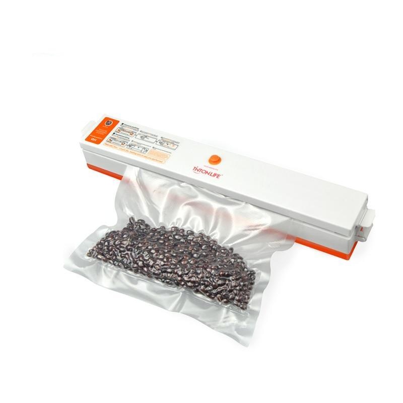 TINTON LIFE 220V/110V Household Food Vacuum Sealer Packaging Machine Film Sealer Vacuum Packer Including 10Pcs Bags Free
