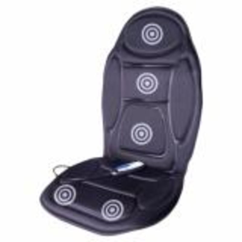 Vital Physio Massage Chair Seat Massager Heat Vibrate Cushion Back Neck Chair Car Pain massager massageador +The adapter