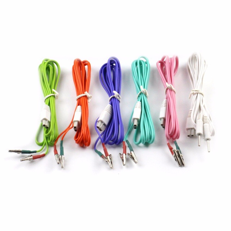 6pcs/lot Therapy cable parts for KWD-808I Electrical nerve muscle stimulator