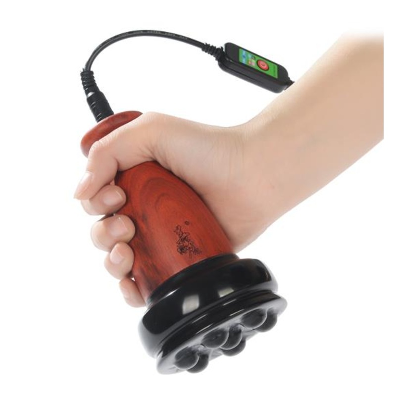 Bian Stone Gua Sha Massager from China: Energy Stone Warm Therapy for Full Body Meridian Massage