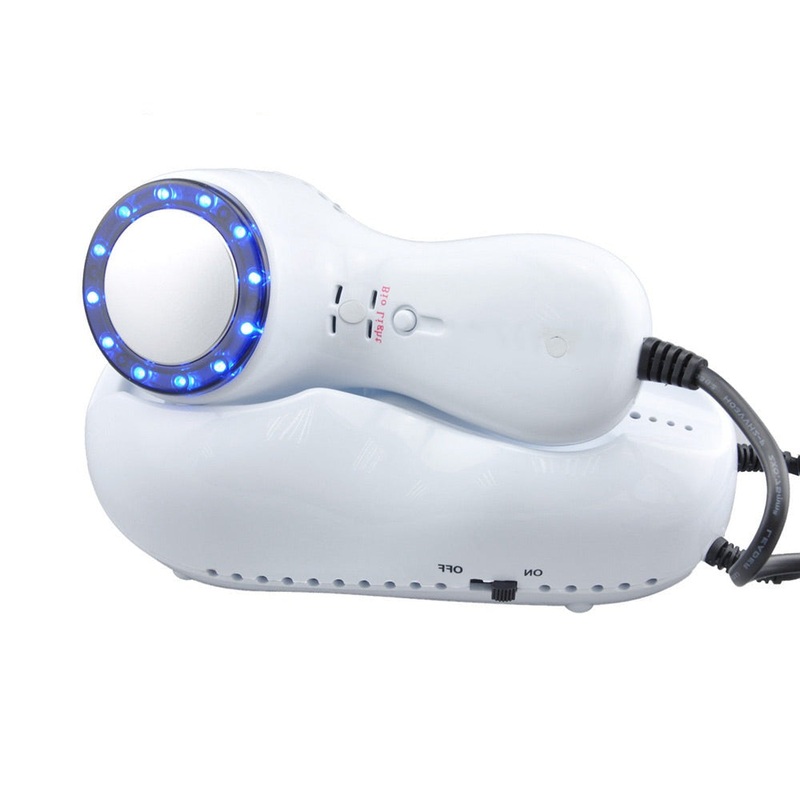 Cold Hammer Blue LED Photon Cell Activating Skin Spa Salon Therapy Massager shrink pores Beauty Tools