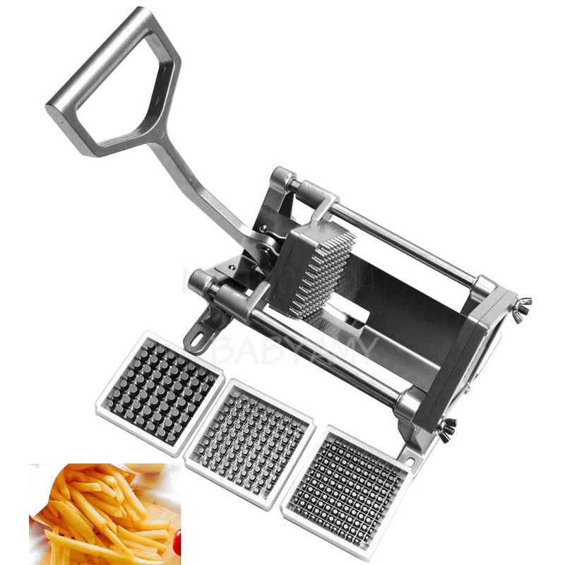 Commercial Fast Heavy Duty French Fry Cutter Potato Slicer Hotel Vegetables 8cm 10cm 12cm Potato Cutter Slicer Radish Slice