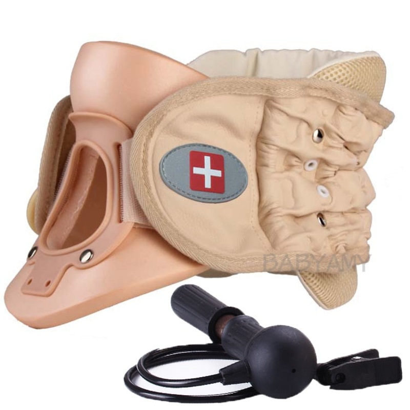 CR-802 Cervical Vertebra Brace Air Traction Therapy Item Belt Neck Pain Release Support neck cervical traction device