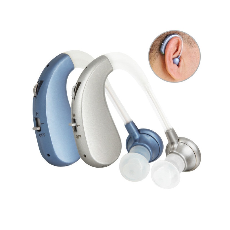 Digital Invisible Hearing Aid Aids Behind The Ears Portable Wireless Rechargeable Ear Sound Amplifier