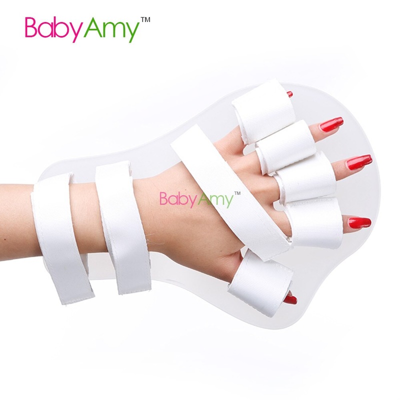 Hand Wrist Orthosis Separate Finger Flex Spasm Extension Board Splint Aluminum Support Apoplexy Hemiplegia Right Left Men Women