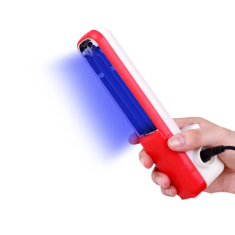 Mini Portable Ultra-Violet Diagnostic Lamp Lightweight Wood Lamp Facial Skin Analysis Beauty Salon Analyzer Lamp Light 110-240V