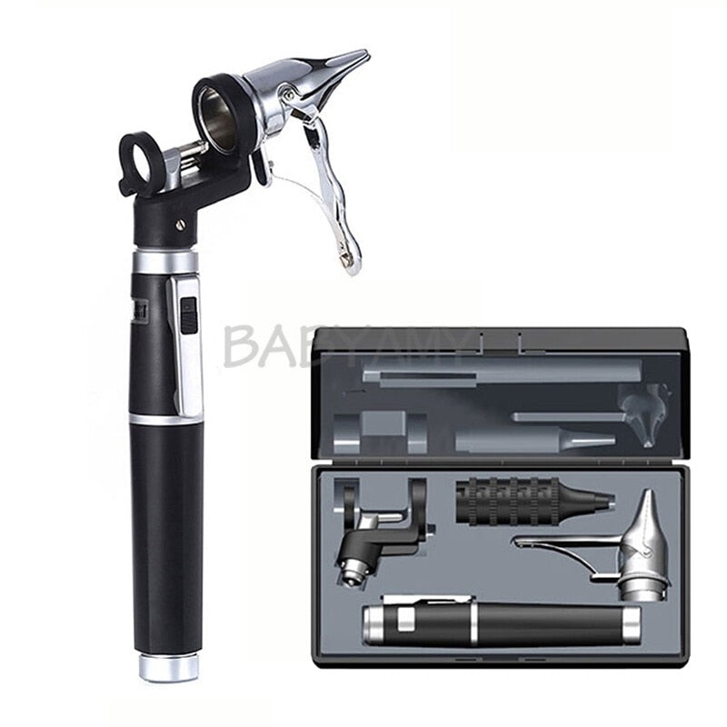 Nasal Endoscope Nasal dilator rhinitis examination With Fiber optic lighting and 2x magnifying lens Adjustable brightness