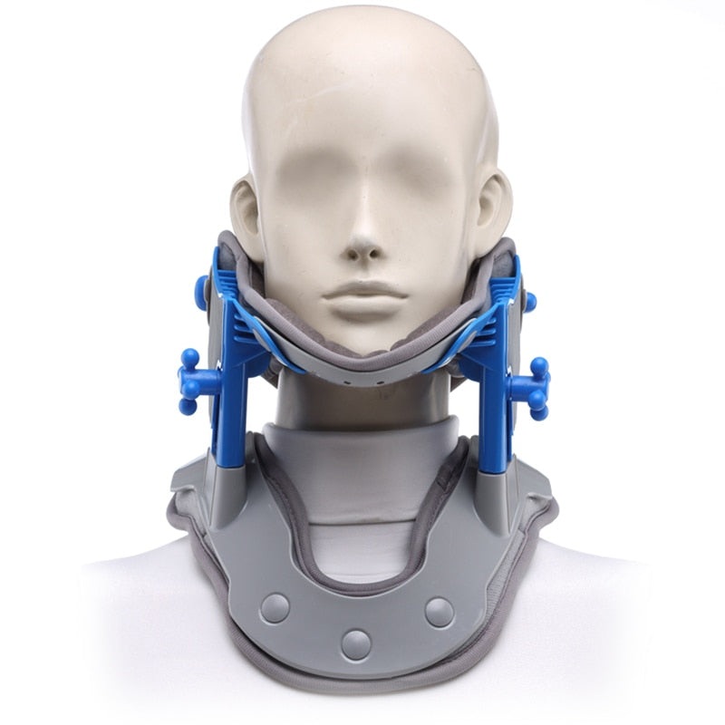Neck collar correction repair neck cervical traction apparatus moxibustion heat of cervical spine massager
