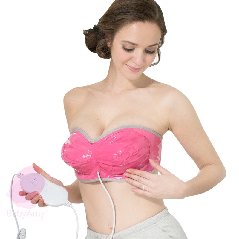 Nipple massage electric instruments Breast massage chest Stimulus device Infrared Electronic Breast Massage breasts bra 110-240V