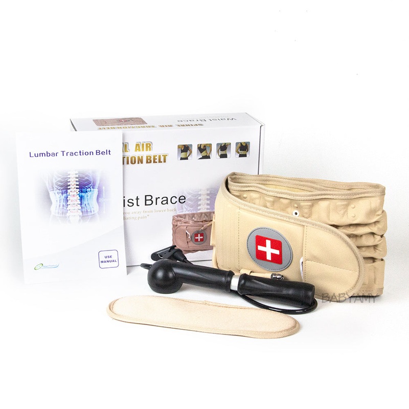 Physical Decompression Back Belt -Spinal Air Traction Belt for Lower Back Pain Relief, Back Support & Lumbar Traction belt(29-49 inch Waists)