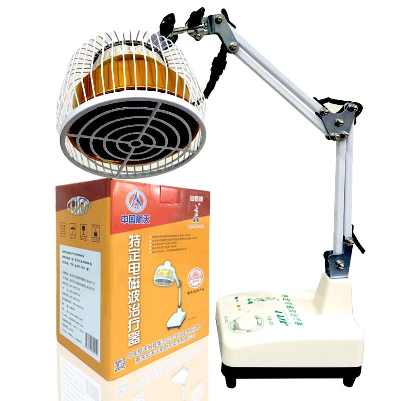 TDP Far Infrared Heat Lamp Desktop Mineral Therapy Device, Pain Relief for Joint & Muscle, Adjustable Arm, Portable & Lightweight Design