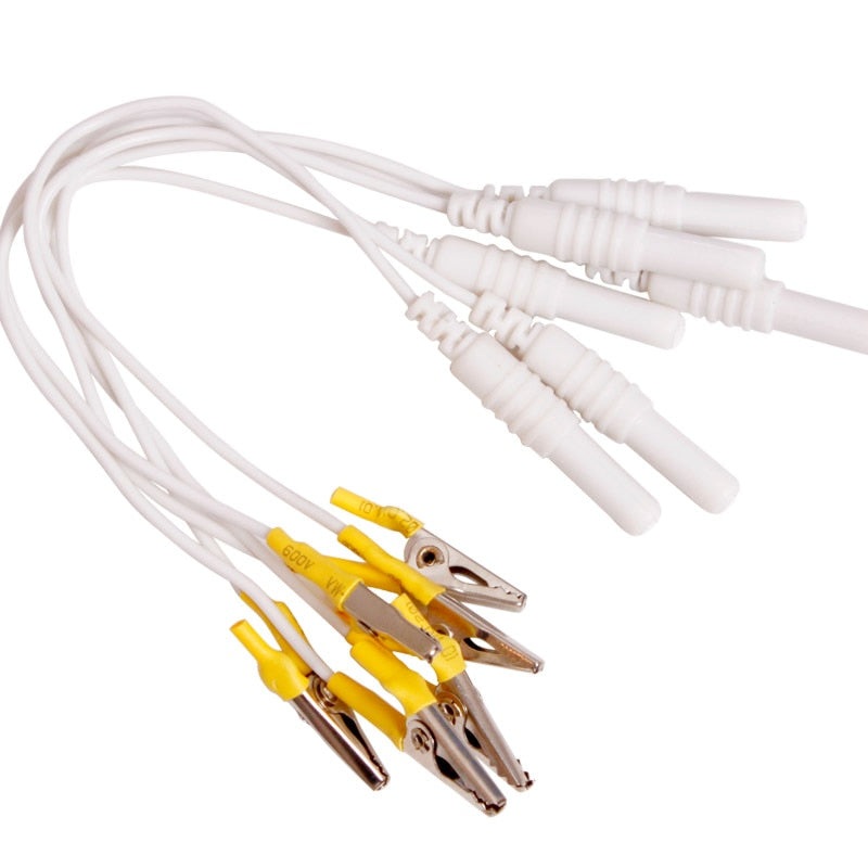 12pcs/lot Alligator Clip Cable, Acupuncture Needles Clip for Hwato SDZ-II SDZ-III SDZ-IIB Electro Acupuncture Instrument