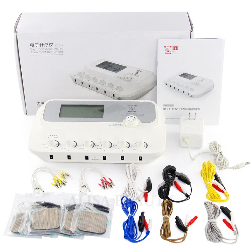 6 Channels Hwato sdz-iii Low-Frequency Electro Acupuncture Stimulator Acupuncture needle for Nerve and muscle