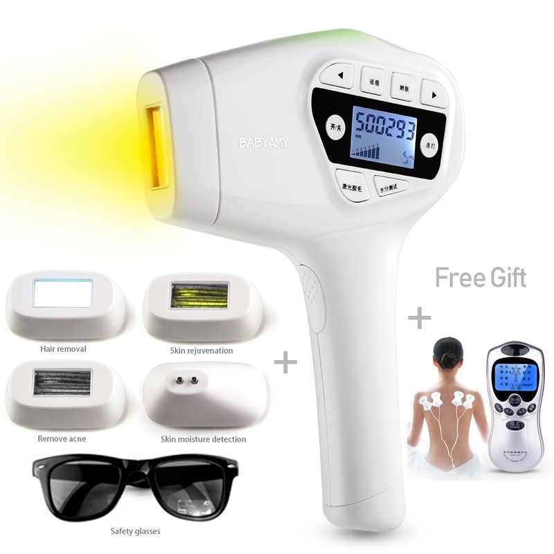 BABYAMY B168 IPL Permanent Hair Removal. laser Hair Removal. lazer epilasyon. laser Epilator for women men facial Armpit Bikini Beard Legs