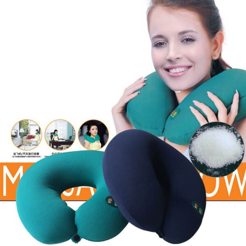 Car Neck Massager magnet magnetic Electric Nap Pillow Traction Massage U Shape Pillow Relief Neck Back Shoulder Pain Massager