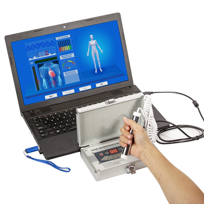 EHM Quantum Magnetic Resonance Body Analyzer 45 Reports English & Spanish Or other languages